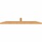 Ekena Millwork Portland Timber Gable Bracket, Western Red Cedar, 108"W x 18"H x 5 1/2"D x 5 1/2"F, 4/12 Pitch GBW108X18X0606POR00SWR - alternate 3